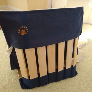 Vintage 90s Travel Sports Stadium Bleacher Chair w/Back Support NWT